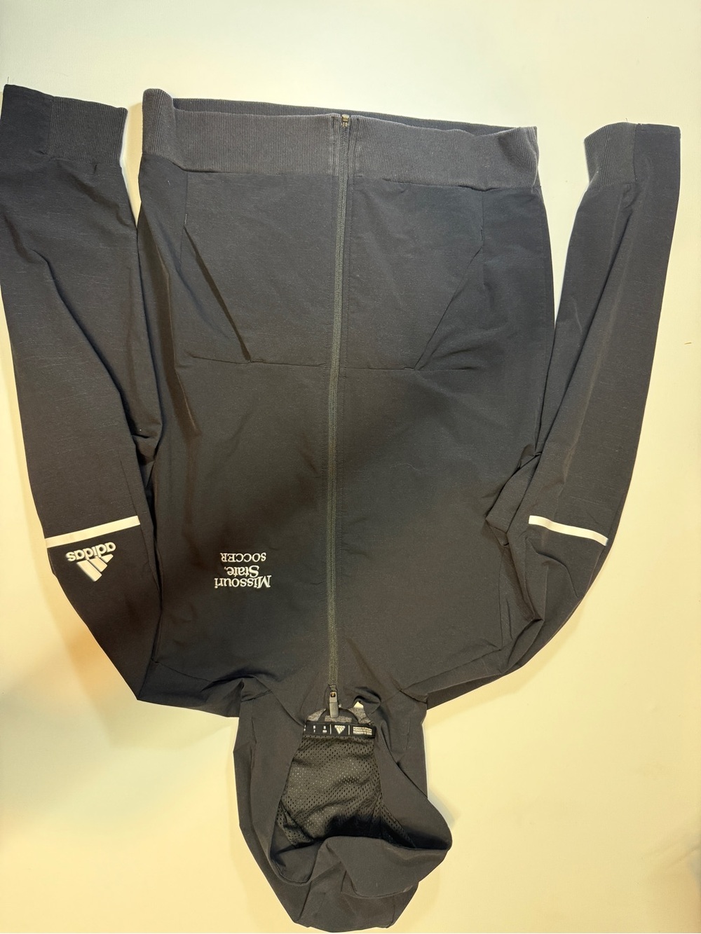 adidas Black Hooded Full-Zip Missouri‎ Soccer Jacket